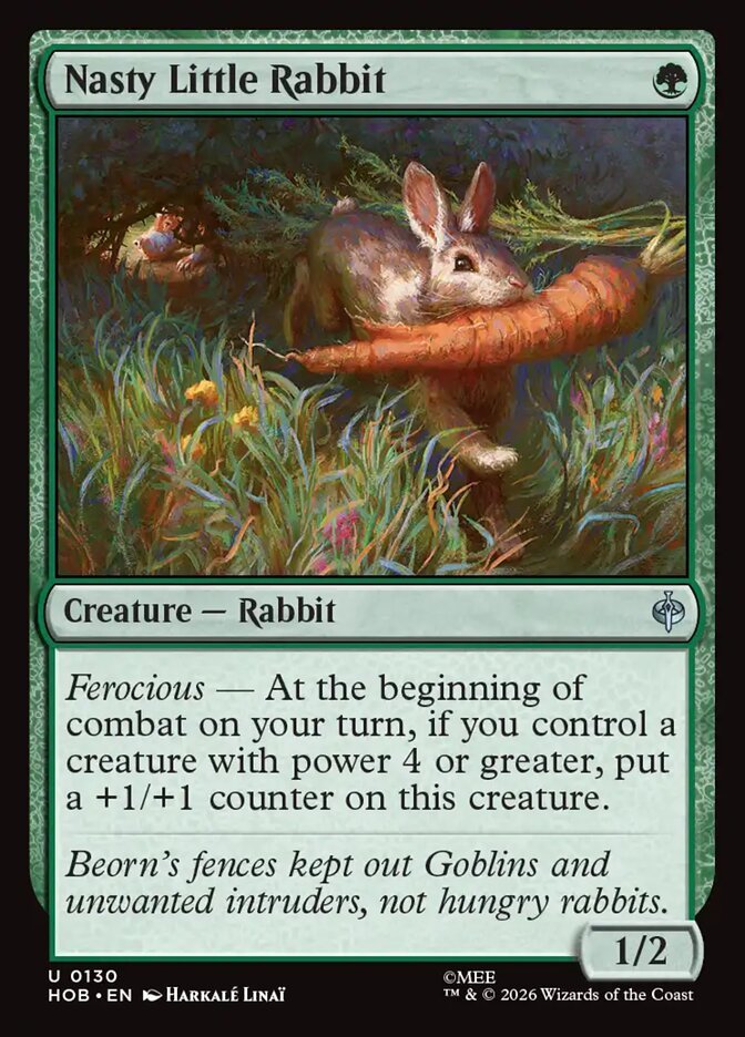 Nasty Little Rabbit, O Hobbit (Divulgação/Wizards of the Coast)