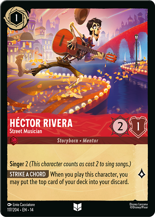 Héctor Rivera, Street Musician, Hyperia City (Divulgação/Disney e Ravensburger)