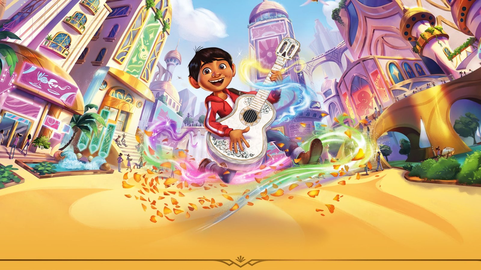 Hyperia City, key art oficial do capítulo 14 (Divulgação/Disney e Ravensburger)
