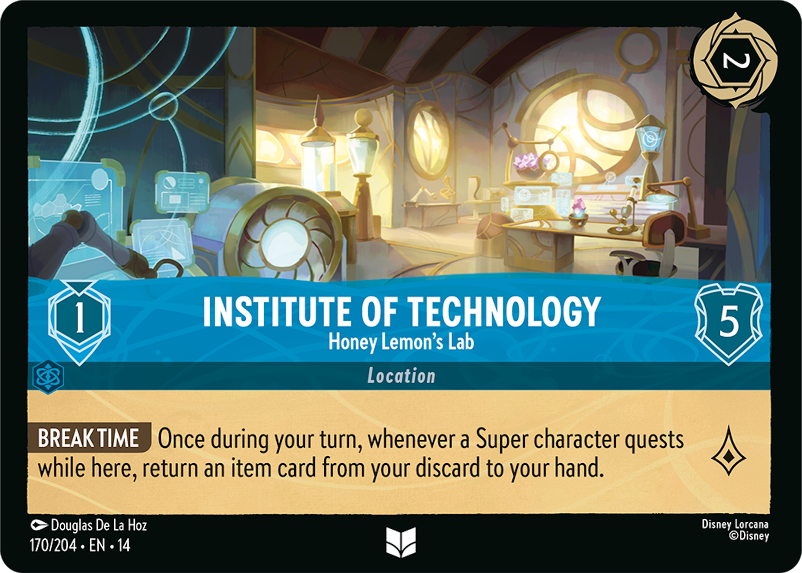 Institute of Technology - Honey Lemon's Lab, Hyperia City (Divulgação/Ravensburger, ©Disney)