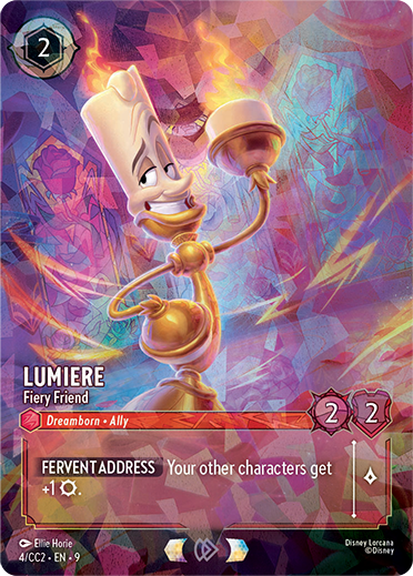 Lumiere - Fiery Friend, Curator's Collection A Bela e a Fera (Divulgação/Ravensburger, ©Disney)