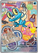 Froakie, First Partner Illustration Collection Series 3 (Divulgação/The Pokémon Company)
