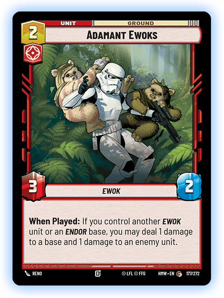 Adamant Ewoks, Homeworlds (Divulgação/Fantasy Flight Games)