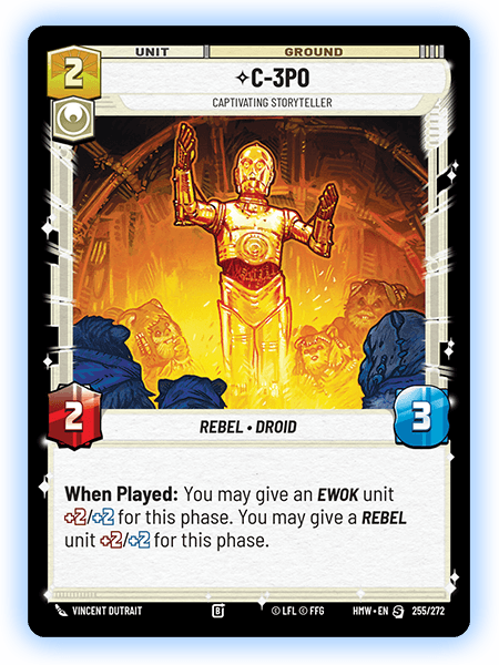 C-3PO, Homeworlds (Divulgação/Fantasy Flight Games)