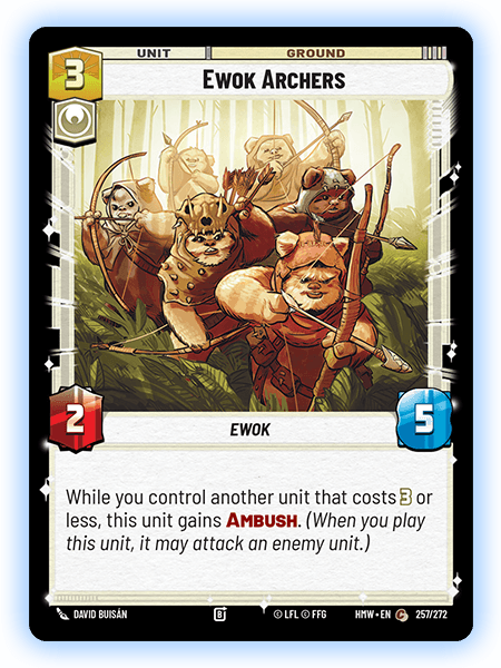 Ewok Archers, Homeworlds (Divulgação/Fantasy Flight Games)
