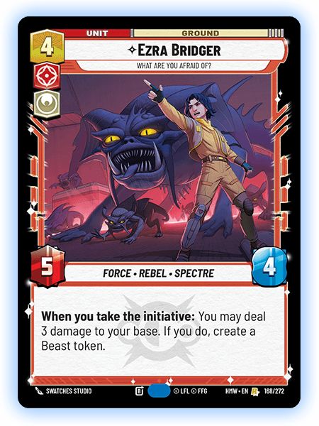 Ezra Bridger, Homeworlds (Divulgação/Fantasy Flight Games)
