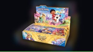 Booster Display Box, um dos produtos de Hyperia City, capítulo 14 de Disney Lorcana (Divulgação/Ravensburger)