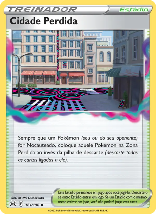 Cidade Perdida (Lost City), Lost Origin (Divulgação/The Pokémon Company)