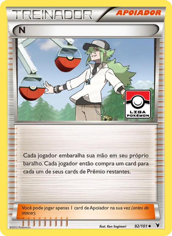 N (N), Noble Victories (Divulgação/The Pokémon Company)