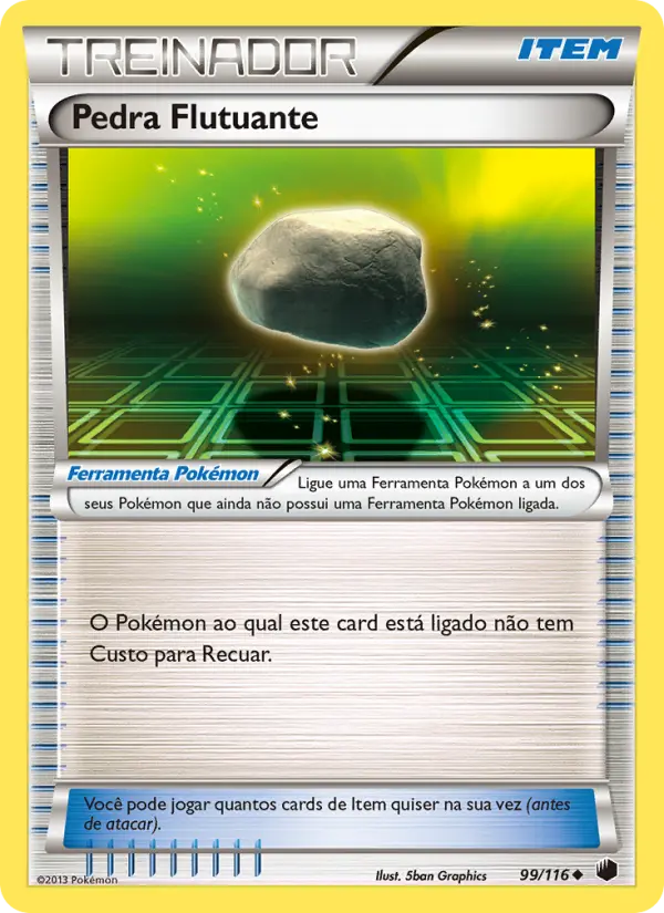 Pedra Flutuante (Float Stone), Plasma Freeze (Divulgação/The Pokémon Company)