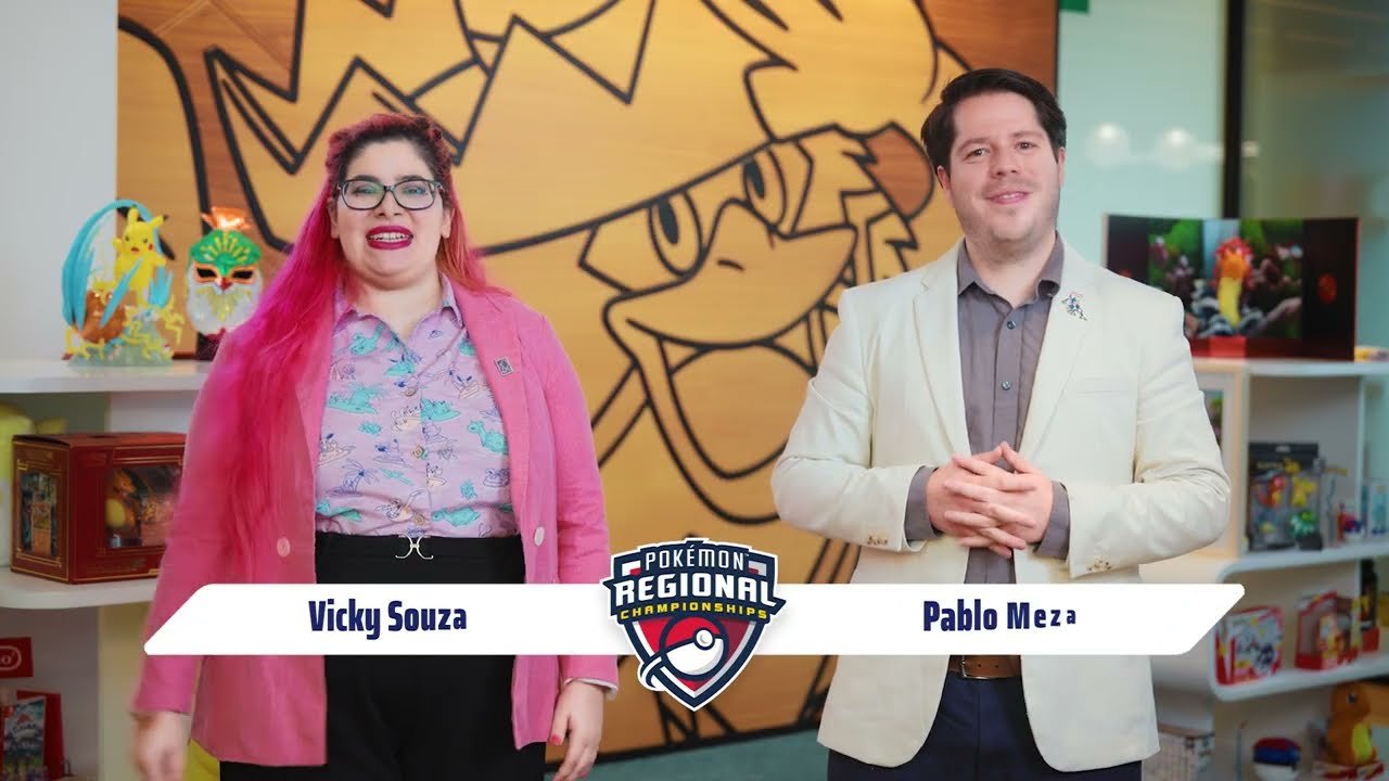 Anúncio das transmissões localizadas de Play! Pokémon, com transmissão em português do Brasil nos Regionais do Rio e de Porto Alegre (Divulgação/The Pokémon Company International)
