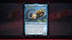 Tolabow, Loch Rascal, carta de Mystery Booster Commander Edition (Divulgação/Wizards of the Coast)