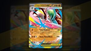 Capa: Mega Gallade ex, carta do Get Battle que usa o Players Club verificado (Divulgação/The Pokémon Company)