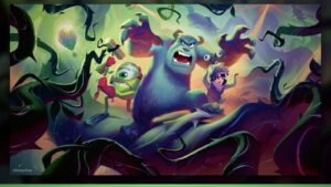 Capa: rotação de Lorcana 2026, com a arte oficial de Attack of the Vine! (Divulgação/Ravensburger)